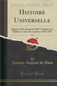 Histoire Universelle, Vol. 9