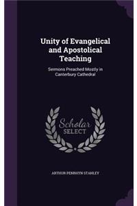 Unity of Evangelical and Apostolical Teaching