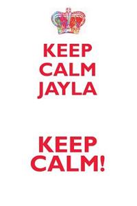 KEEP CALM JAYLA! AFFIRMATIONS WORKBOOK Positive Affirmations Workbook Includes