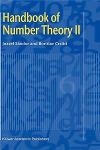 Handbook of Number Theory II