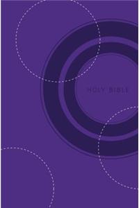 KJV, Gift Bible, Imitation Leather, Purple, Red Letter Edition