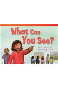 What Can You See? (Library Bound)