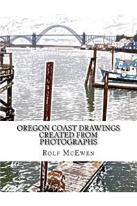 Oregon Coast Drawings --Created from Photographs