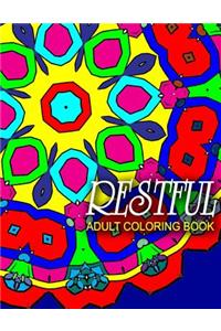RESTFUL ADULT COLORING BOOKS - Vol.9