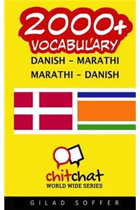 2000+ Danish - Marathi Marathi - Danish Vocabulary