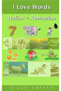 I Love Words Italian - Romanian