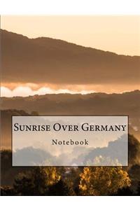 Sunrise Over Germany Notebook