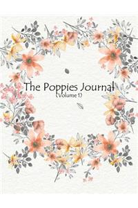 The Poppies Journal - Paper Notebook, Diary & Journal