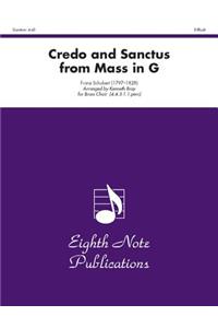 Credo and Sanctus (from Mass in G)