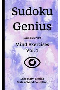 Sudoku Genius Mind Exercises Volume 1