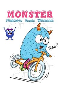Monster Preschool Basics Workbook