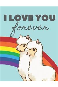 I Love You Forever Notebook