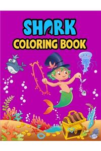 Shark Coloring Book