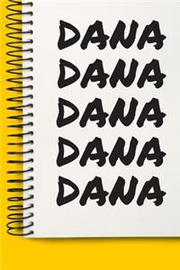 Name DANA A beautiful personalized