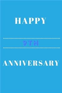 Happy 9th Anniversary