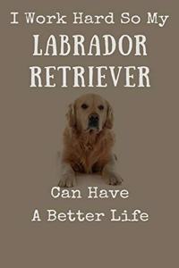 I Work Hard So My Labrador Retriever Can Have A Better Life