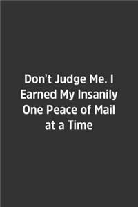 Don't Judge Me.