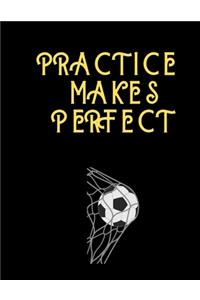 Practice Makes Perfect Soccer Coaching Journal