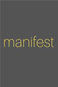 Manifest