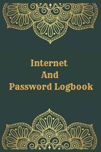 Internet And Password Logbook