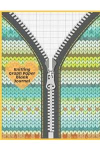 Knitting Graph Paper Blank Journal