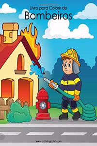 Livro para Colorir de Bombeiros