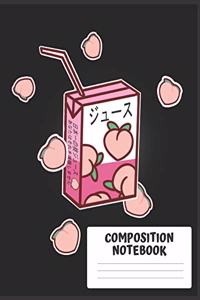 Manga Themed Composition Notebook
