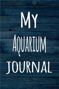 My Aquarium Journal