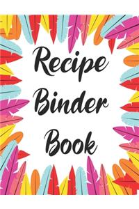Recipe Binder Book