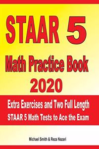 STAAR 5 Math Practice Book 2020