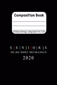 Seniors The One Where They Graduate 2020