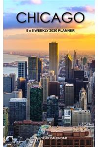 Chicago 5 x 8 Weekly 2020 Planner