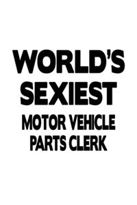 World's Sexiest Motor Vehicle Parts Clerk