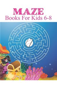 Maze books for kids ages 6-8