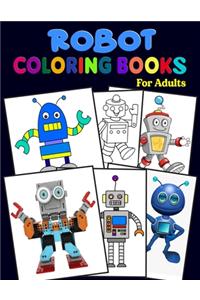 Robot Coloring Books For Adults.