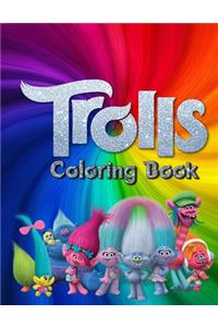 Trolls Coloring Book