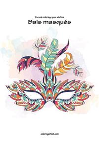 Livre de coloriage pour adultes Bals masqués 1