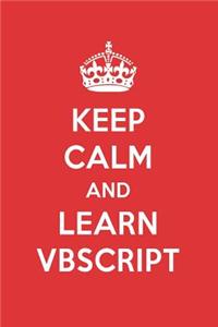 Keep Calm and Learn VBScript: VBScript Designer Notebook
