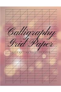 Calligraphy Grid Paper Handwriting Practice