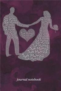 Just Married Journal Notebook