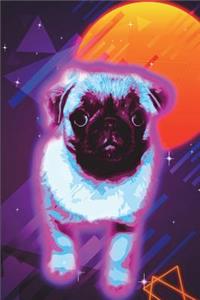 Pug Journal 80s Neon (Vol 1)