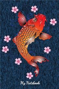 My Notebook: 6x9 Graph Ruled Notebook, Inspirational Ruled Paper Composition Book - Unique Inspirational Appreciation Gift, Quote Book, Diary Gift Present for Friend, Family, Teacher, Retirement, Birthday, Christmas or Gratitude Gift