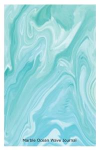 Marble Ocean Wave Journal