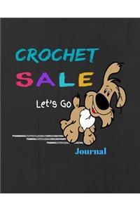 Crochet Sale Let's Go Journal