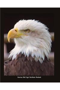 American Bald Eagle Sketchbook Notebook