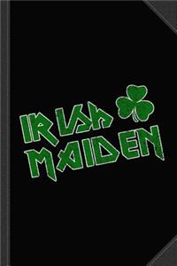 Irish Maiden Vintage Journal Notebook
