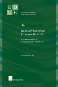 Does Law Matter for Economic Growth?