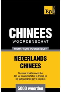 Thematische woordenschat Nederlands-Chinees - 5000 woorden