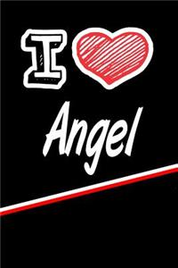 Angel: I Love Name Writing Journal