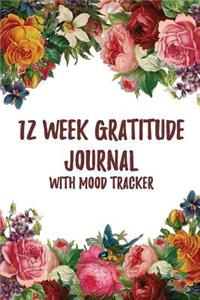 12 Week Gratitude Journal with Mood Tracker